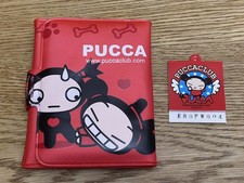 Portafoglio Vintage Pucca Funny Love 2000 Rosso - Nuovo con etichette