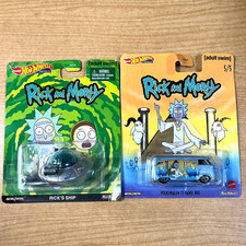 Hot Wheels Premium Volkswagen T1 Panel Bus Pop Culture Rick & Morty Adult Swim