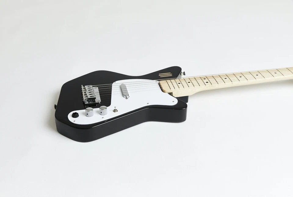 Loog Pro VI Mini Electric Guitar with Built-in Amplifier - Black - LGPRVIEK - Image 3 of 3