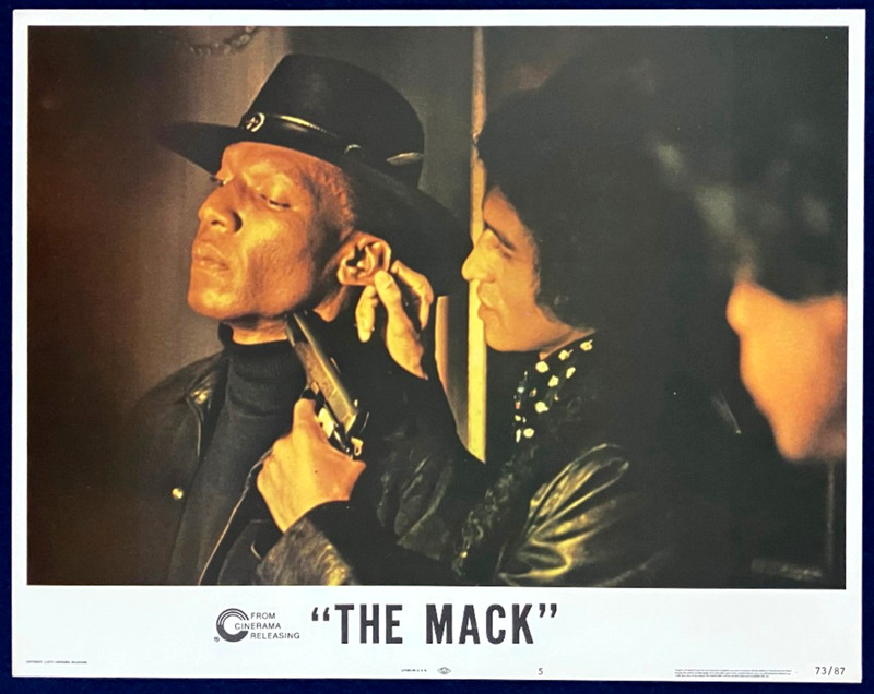 THE MACK Original Movie Lobby Card Poster Max Julien Pimpin Blaxploitation