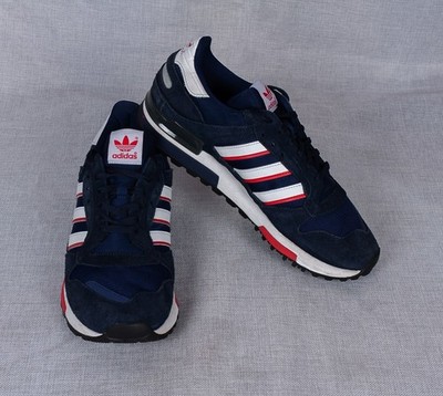 Adidas Originals ZX 600 Night Indigo Farbe Wildleder/Mesh Sneaker UK 10