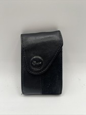 Camera Case Leather Universal Bag Digital Pouch Compact Black Lowepro Napoli 5