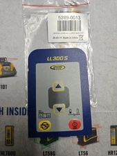 Spectra Laser LL300S Keypad Overlay