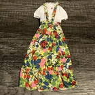 Vintage Barbie Fashion 8620 Floral Ruffle Dress 1973 Outfit MINTY