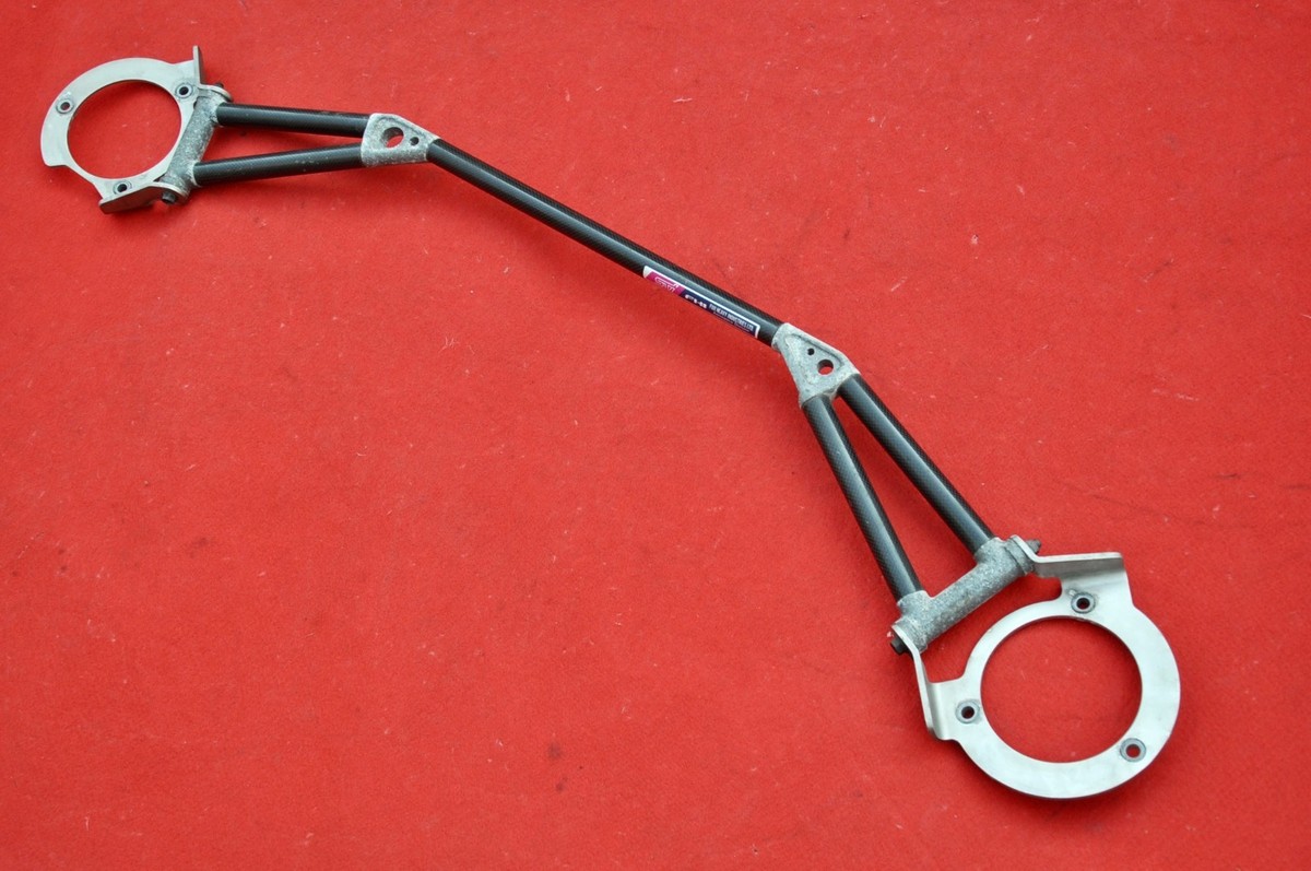 JDM SUBARU IMPREZA WRX STi GC8 GF8 CARBON FRONT STRUT BRACE OEM