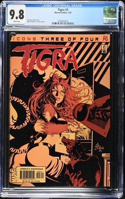 Tigra 3 Cgc 9.8 Marvel 2002 Deaodato