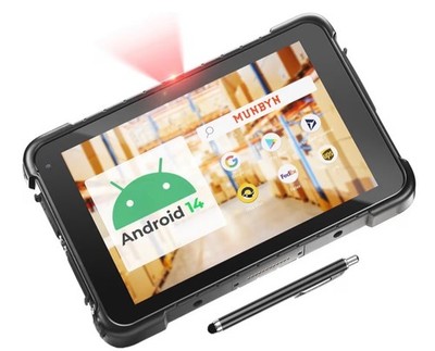 Rugged Tablet Scanner IRT01P, Android 14 Industrial Tablet, Equip with Zebra SE4