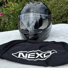 Nexo Helmet Gut Schwarz Gr. S Neuwertig Motor...