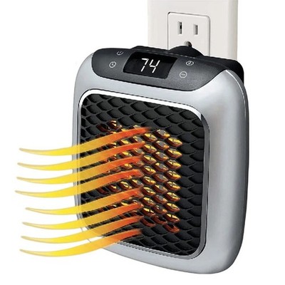 WellHeater Heizlüfter Mini Heizstrahler Keramik Elektroheizer Heizung Steckdose