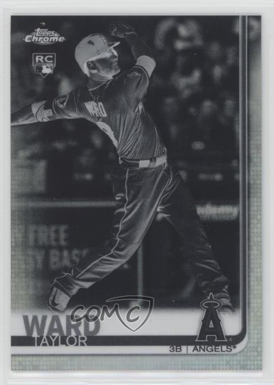 2019 Topps Chrome Negative Refractor Taylor Ward #78 sh7