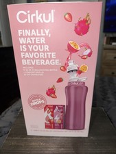 Cirkul 32 Oz Rose Gold Stainless Steel Water Bottle Starter Kit
