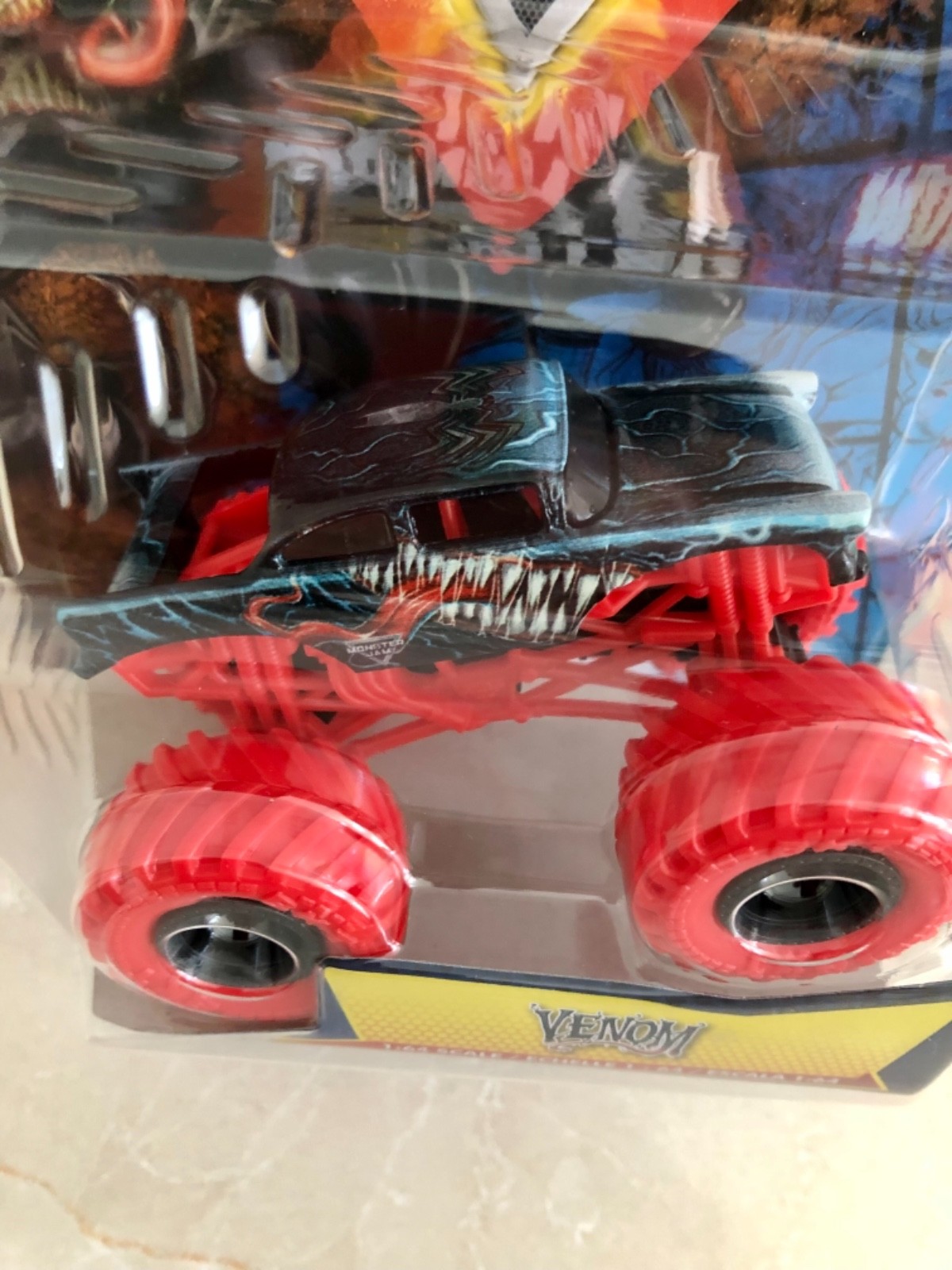 Venom MONSTER JAM Marvel Truck 2024 1/64 Spin Master Series 