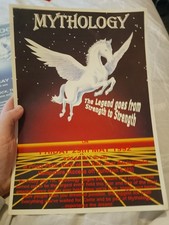 Mythology Rave Dance Flyer A4 Mint 29 May 1992 Priory Farm Hampshire Collectible