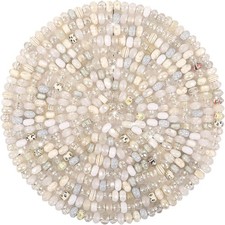 Large Hole Beads Spacer White Assorted European 100 Pcs, set