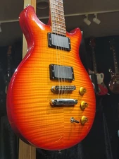 💥Gorgeous FLAME💥 1997 Hamer USA Studio Sunburst Flame Top W/HSC-Excellent!  