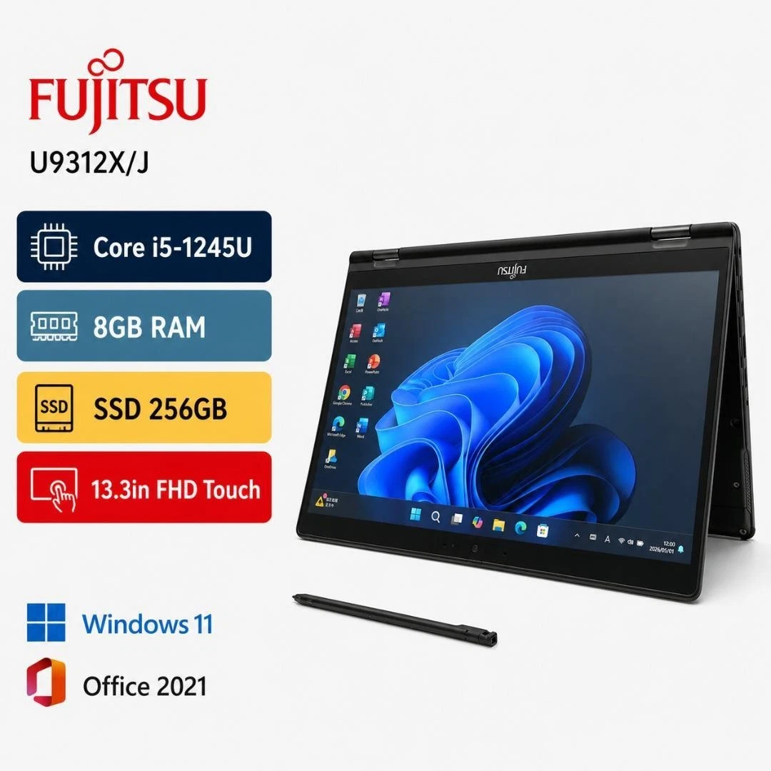 Fujitsu Integrated/On-Board Graphics PC Laptops & Netbooks 13-13.9