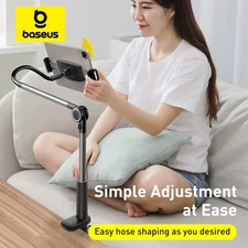 Baseus Clip Phone Holder 360° Rotatable Lazy Tablet Stand Long Arm Base for iPho