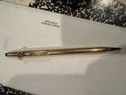 Cross Gold Tone Ballpoint Pen w/ Crest Seal Medallion, Blue Ink — photo 2