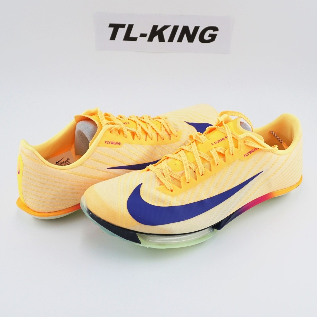 Nike Air Zoom Maxfly 2 Racing Spikes Track & Field Citron Pulse