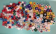 3 Pounds Lot of Various Rolling Dice-3 lbs-Board Game-Varity of Colors