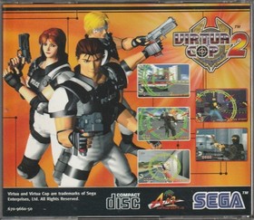 VIRTUA COP 2 SEGA SATURN GAME - WITH MANUAL