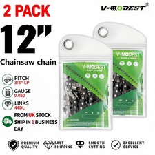 2PACK 12'' FullChisel Chainsaw Chain Fits Stihl 021 023 MS201T MS210 MS231 MS181