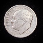 90% Silver - 1952 Roosevelt Dime - Circulated Condition - 08-18