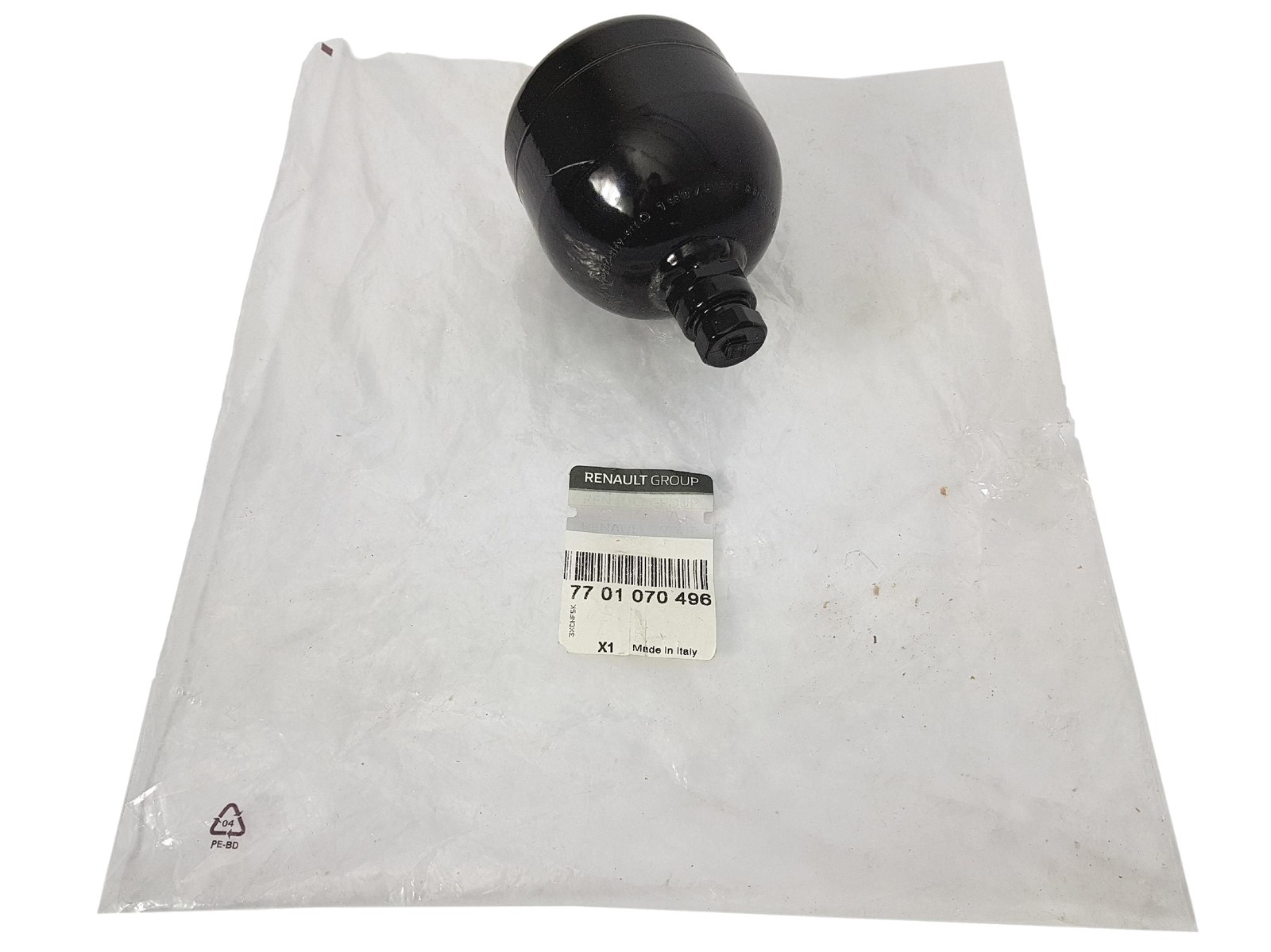 Réservoir à vide pour Fiat 500 et Panda - Boîtier d'aspiration 7701070496 d'origine