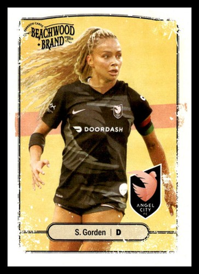 #ad Sarah Gorden 2025 Angel City FC Beachwood Parkside NWSL #38 $1.25