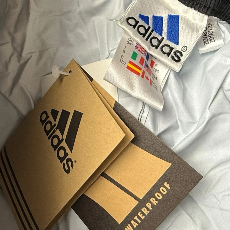 adidas Regenhose Adiscape Gr. 6 M Wasserdicht Nylon Hose Wandern schwarz - Bild 3 von 4
