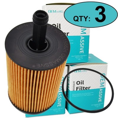 3x Engine Oil-Filter 045115466 071115562 For VW Beetle Caddy Golf Passat Tiguan