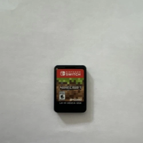 Minecraft Nintendo Switch Game Cartridge Mojang NTSC-U/C E Rated