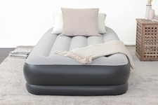 Durable Inflatable Air Mattress with Built-in Pump, Pillow and USB Charger
