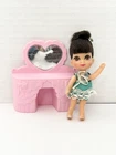 Vintage Mattel 1960s Liddle Kiddle Sears Exclusive PRETTY PRIDDLE Doll W/ Vanity