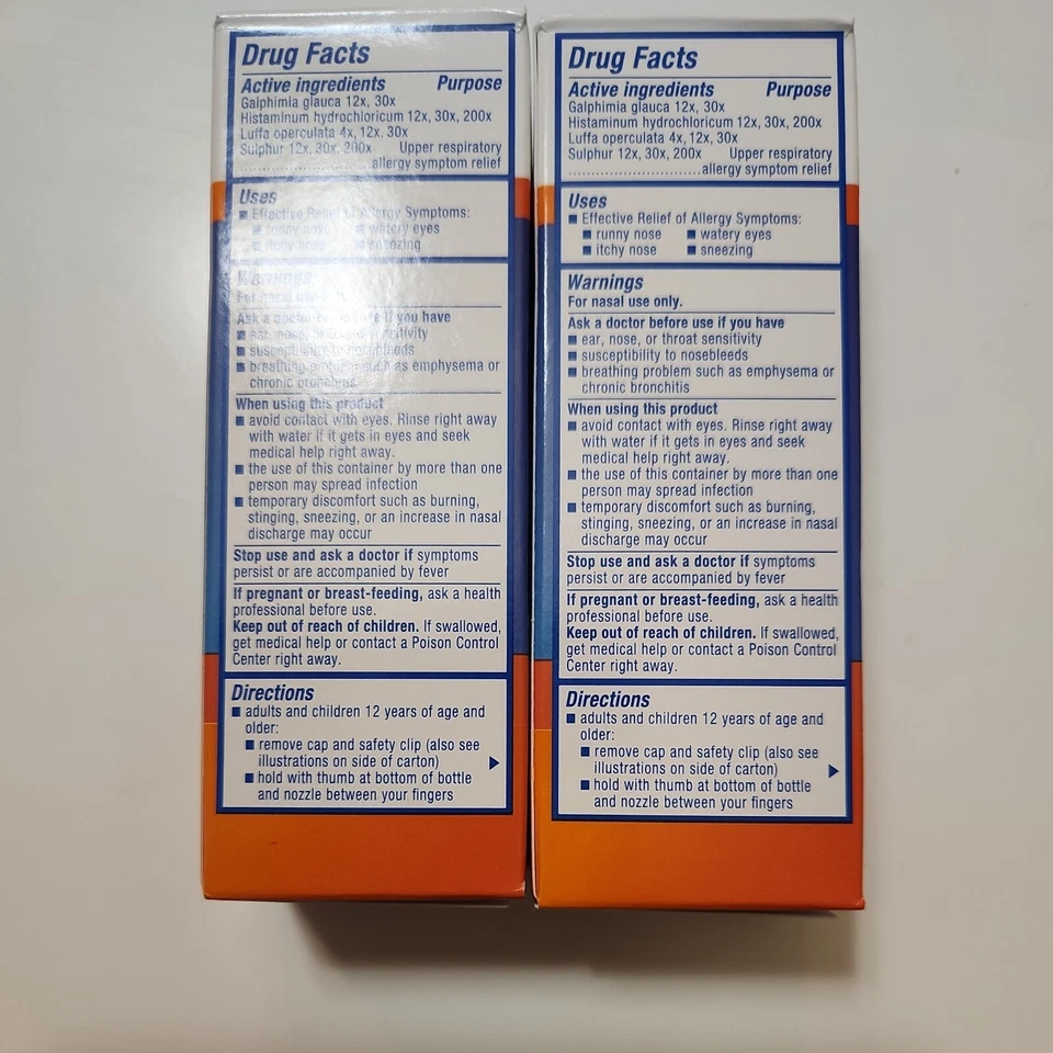 Spray nasal líquido sin goteo Zicam potente alivio de alergias 0,5 oz x2 caducidad 03/2026+ Foto 3 de 4