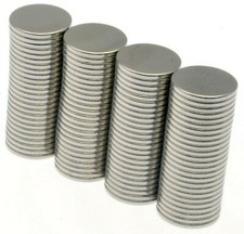 Strong Magnets ( 8mm x 0.75mm ) Very Thin * 0.25Kg PULL * Small Powerful Disc