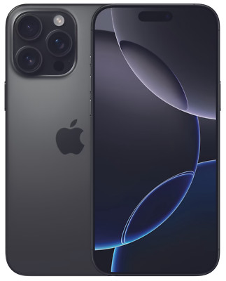 Apple iPhone 16 Pro Max - 6,9''/ 512GB Black Titanium (schwarz)/  NEUWARE & OVP