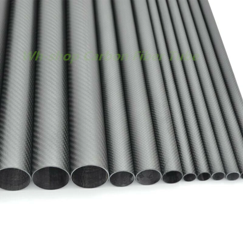 22MM Tubing L500 3K Carbon Fiber Tube 22x18 22x19 22x20 Roll Wrapped Poles  - Image 3 of 4
