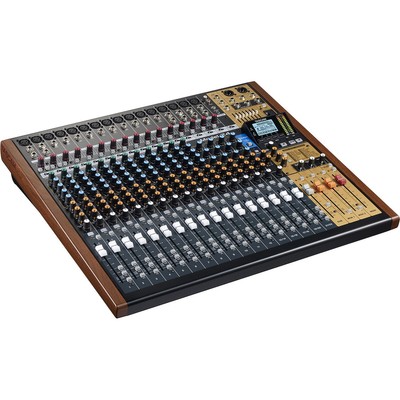 Tascam Model 24 Multi-Track Live Recording Console, 24 Channel Audio Interface