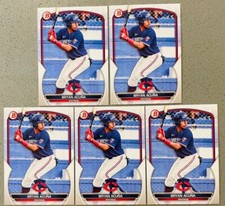 Bryan Acuna 5x Lot 2023 Bowman Paper Prospects Baseball #BP-37 Base Card Twins