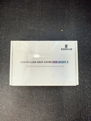 EUCARLOS CONTROLLER GRIP COMPARTMENT COVER FOR QUEST 3 KNUCKLE STRAPS BRAND NEW