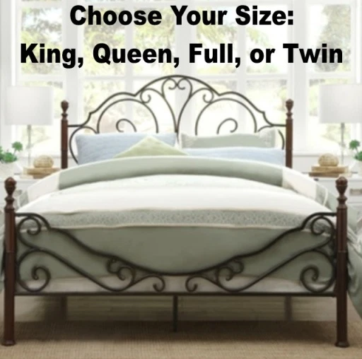 Bronze sale queen headboard