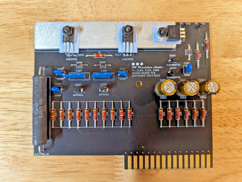 McIntosh MC-2105, MC-2300, MC-2100 Driver Board PAIR REV2 *NEW PCBs* - Afbeelding 4 van 13