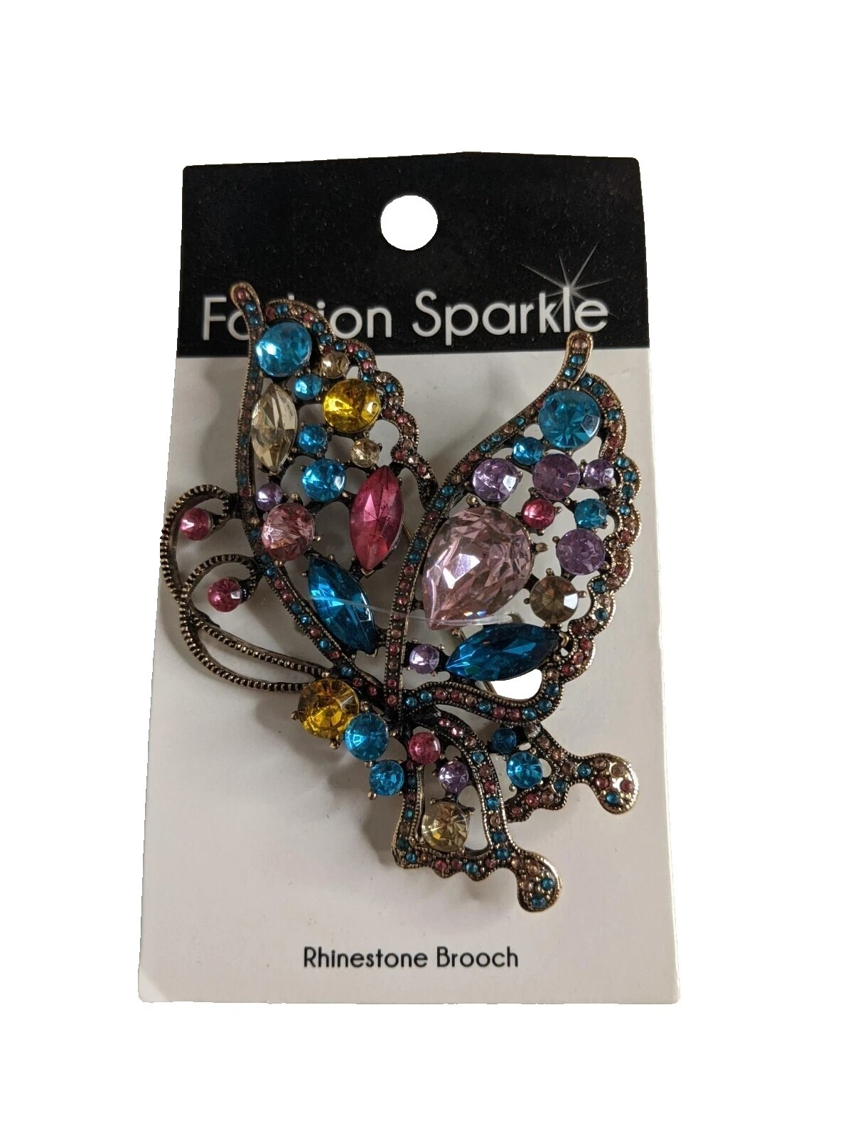 Glass Fashion Brooches & Pins