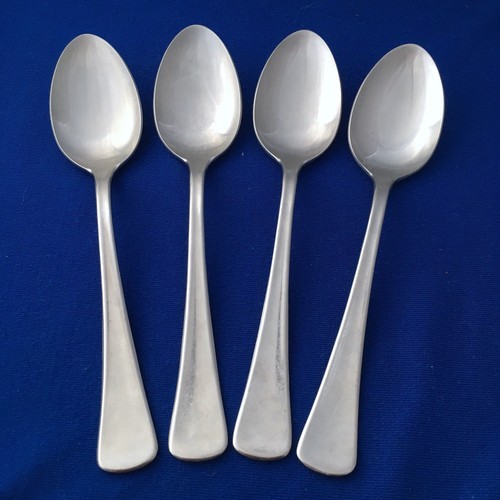 BMF (4) Place/Oval Soup/Dinner Spoons 8 3/8" Stainless Flatware