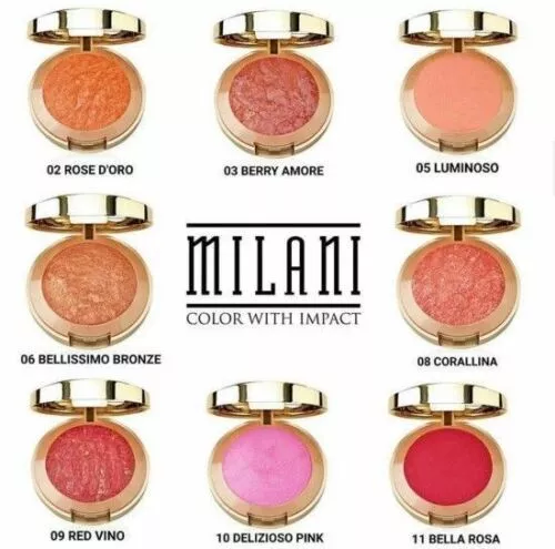 Milani Baked Powder Blush| Rubor facial compacto - Imagen 1 de 11