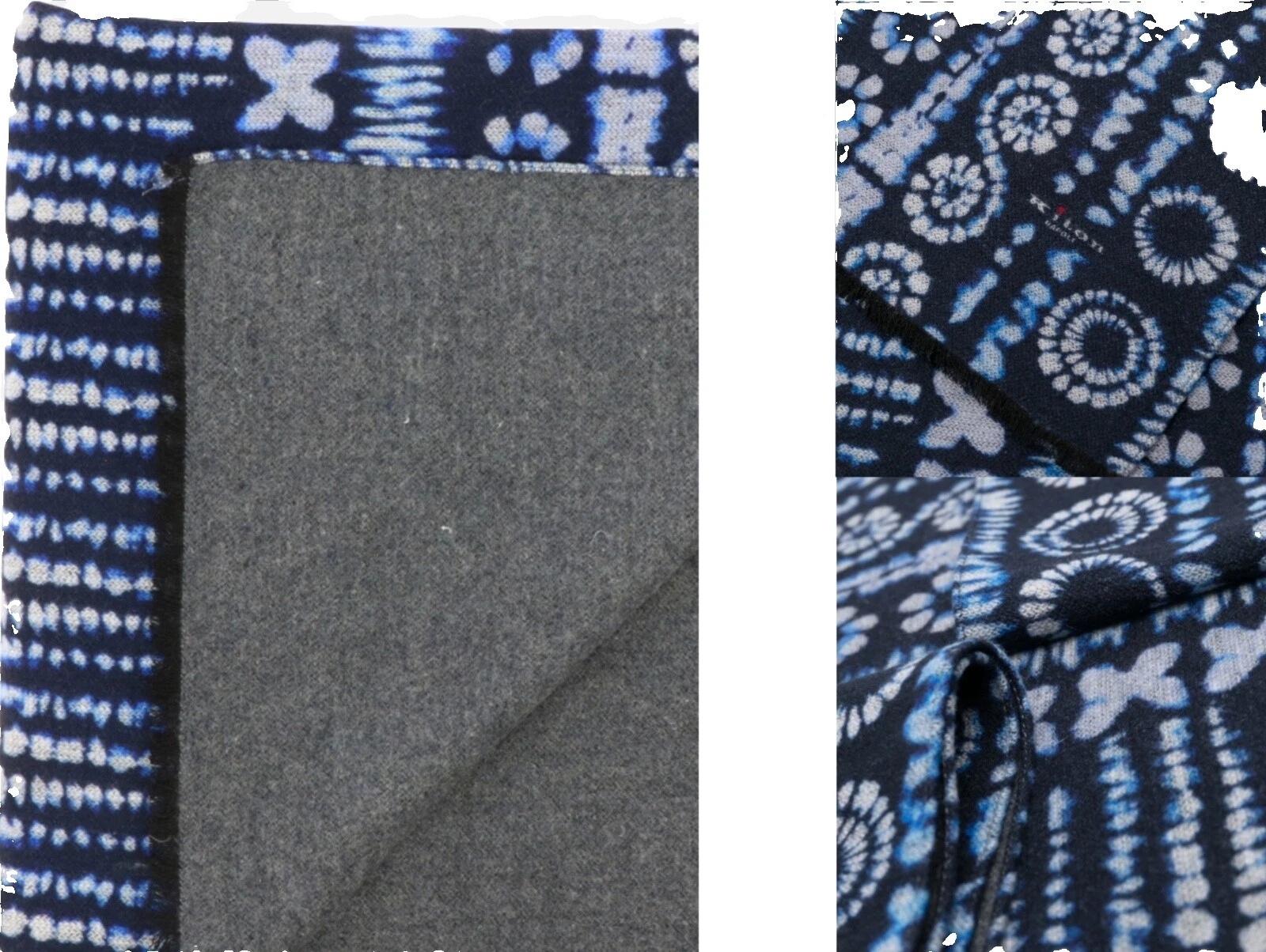 Kiton Scarf Multicolor Scarves for Men