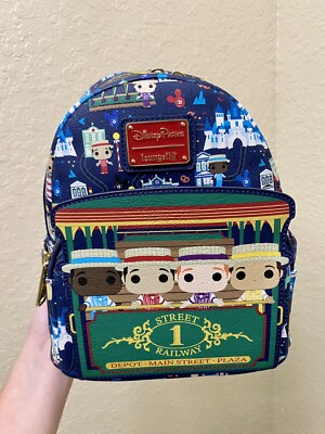 Disney Parks Dapper Dans Loungefly Multicolor Backpack. s-l400.jpg main image 3