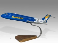 Boeing 717 Impulse Desk Wood Airplane New Model Small Scale 1/130