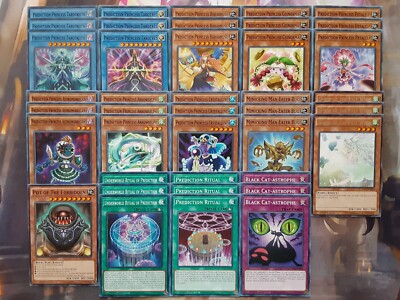 Yugioh Prediction Princess Deck 40 Cards Ritual Complete Budget ...